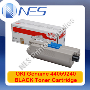 OKI Genuine 44059240 BLACK Toner Cartridge for MC860 (9.5K)